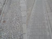 Kostka zastąpiona baumą, fot. J. Mądry